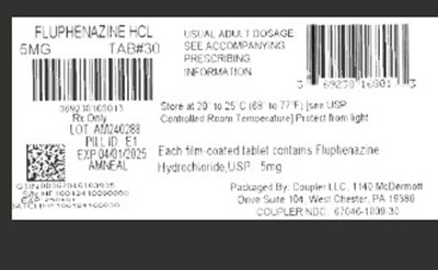 Label (Fluphenazine 5mg)